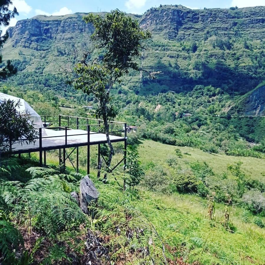 Glamping Villa Transito Machetá エクステリア 写真