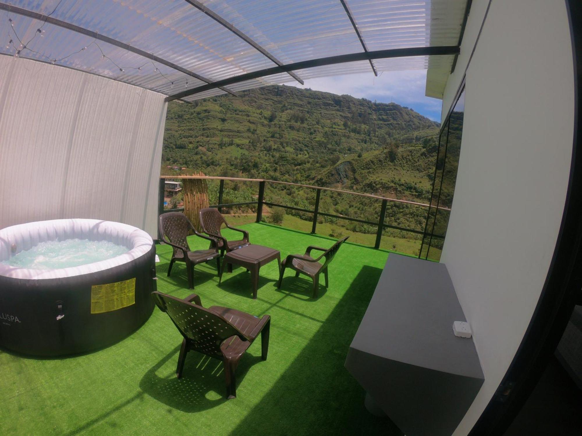 Glamping Villa Transito Machetá エクステリア 写真